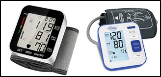 two blood pressure devices