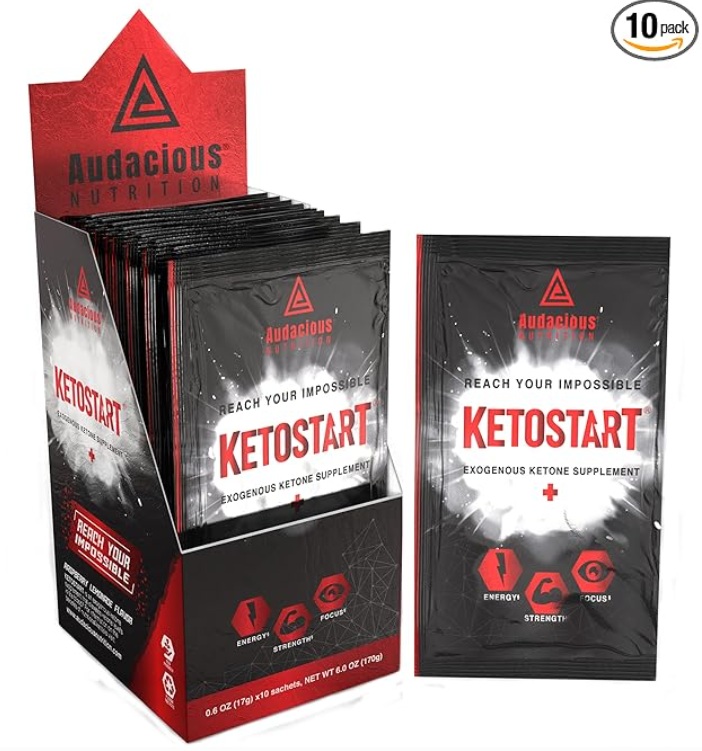 KetoStart ketone salts from Audacious Nutrition