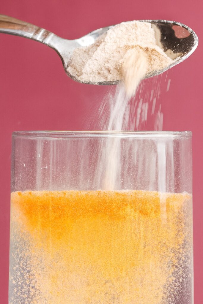 ketone salts added to water