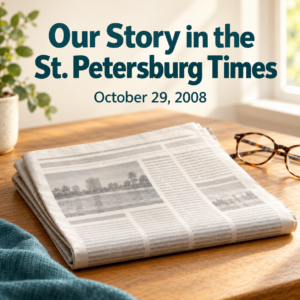 st-petersburg-times-2008-thumbnail Our Story in the St. Petersburg Times, October 29, 2008.